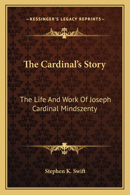 Front cover_The Cardinal's Story