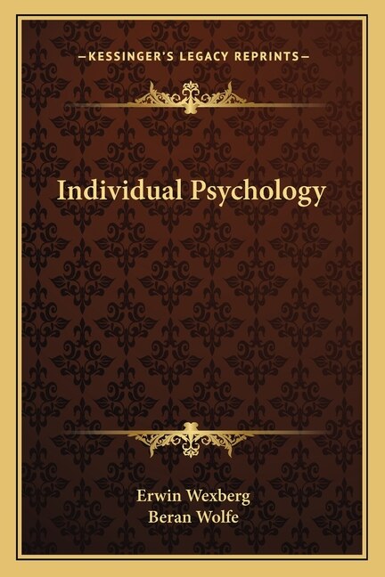 Couverture_Individual Psychology