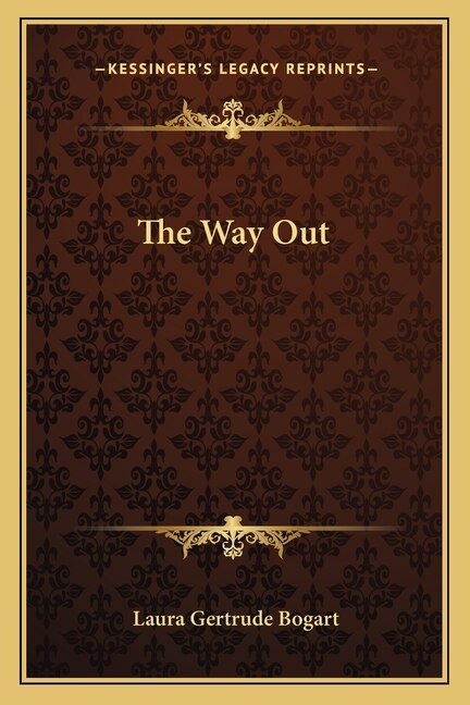 Front cover_The Way Out