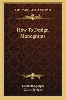 Front cover_How to Design Monograms