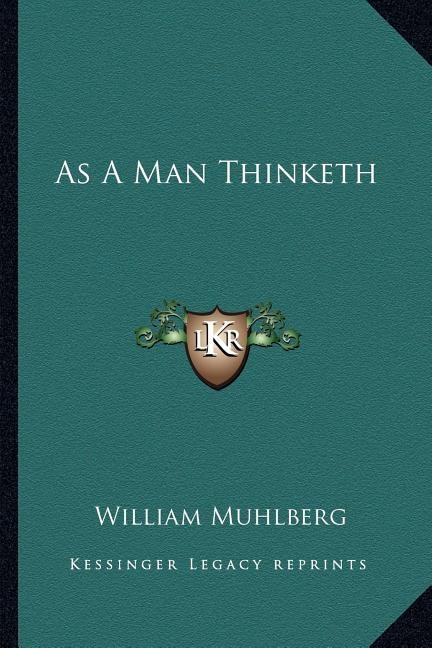 As A Man Thinketh