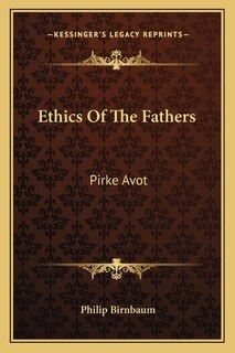 Front cover_Ethics Of The Fathers
