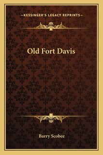 Front cover_Old Fort Davis