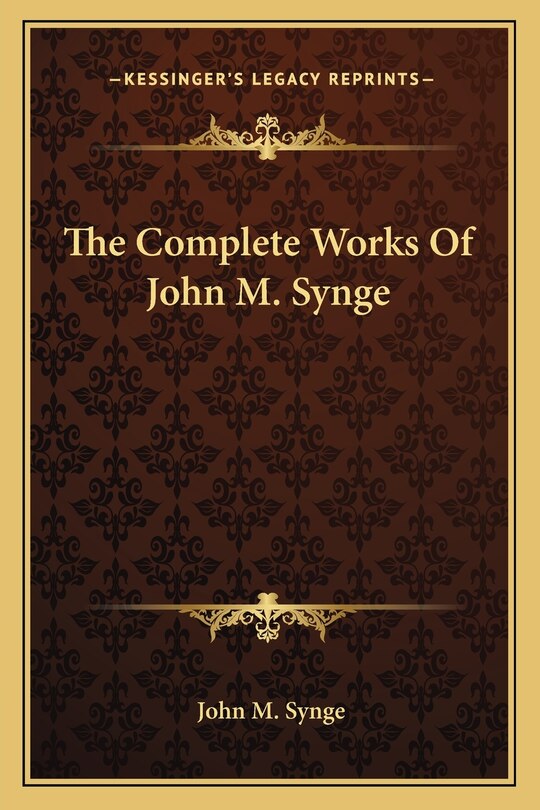 Couverture_The Complete Works of John M. Synge