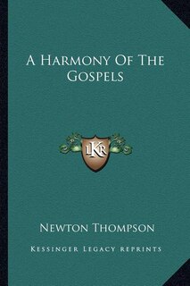 Front cover_A Harmony of the Gospels