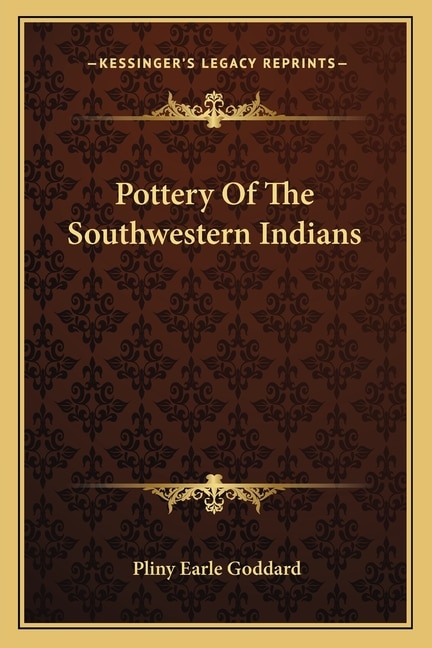 Pottery Of The Southwestern Indians