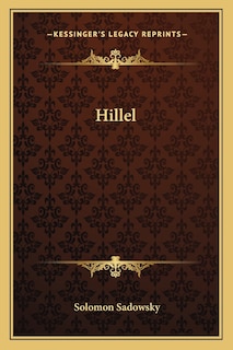 Front cover_Hillel