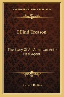 Front cover_I Find Treason