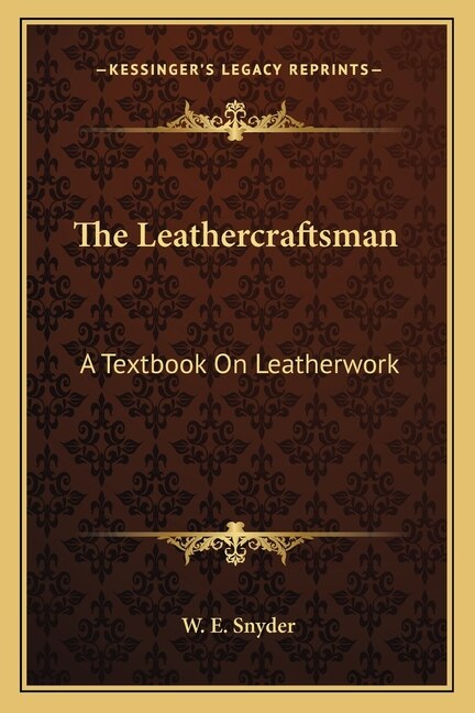 Front cover_The Leathercraftsman
