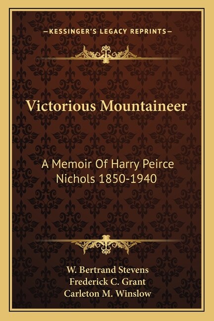 Front cover_Victorious Mountaineer