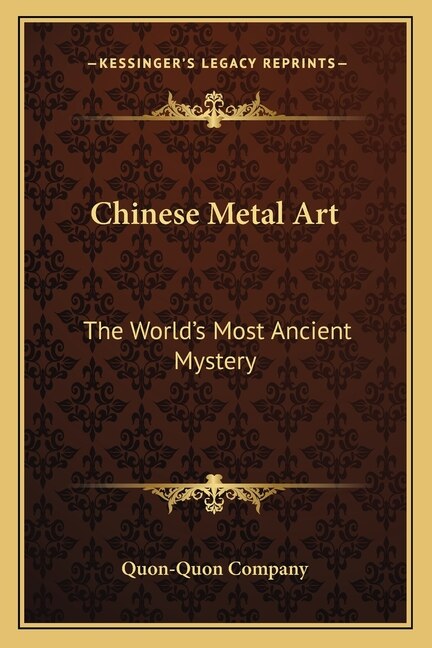 Front cover_Chinese Metal Art