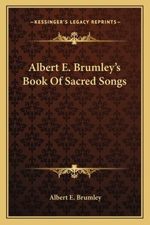 Front cover_Albert E. Brumley's Book Of Sacred Songs