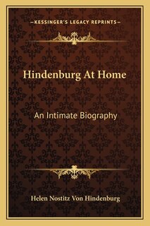Front cover_Hindenburg At Home