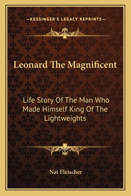 Front cover_Leonard The Magnificent