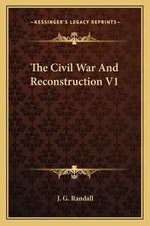 Front cover_The Civil War and Reconstruction V1