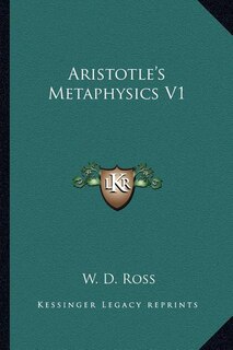 Couverture_Aristotle's Metaphysics V1