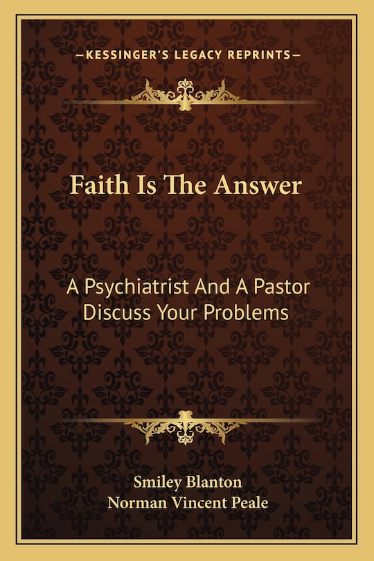 Couverture_Faith Is the Answer