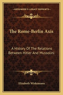 Front cover_The Rome-Berlin Axis
