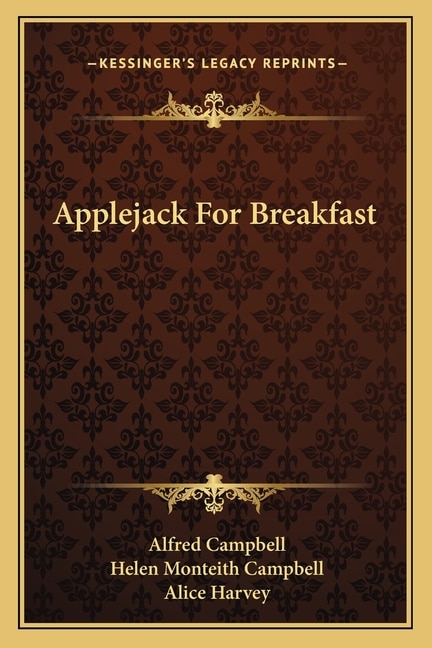 Front cover_Applejack For Breakfast