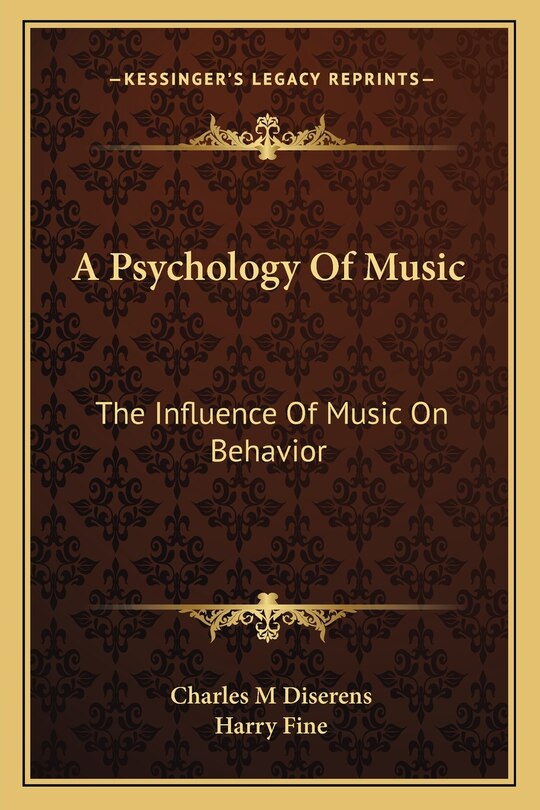 Couverture_A Psychology Of Music