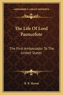 Front cover_The Life of Lord Pauncefote