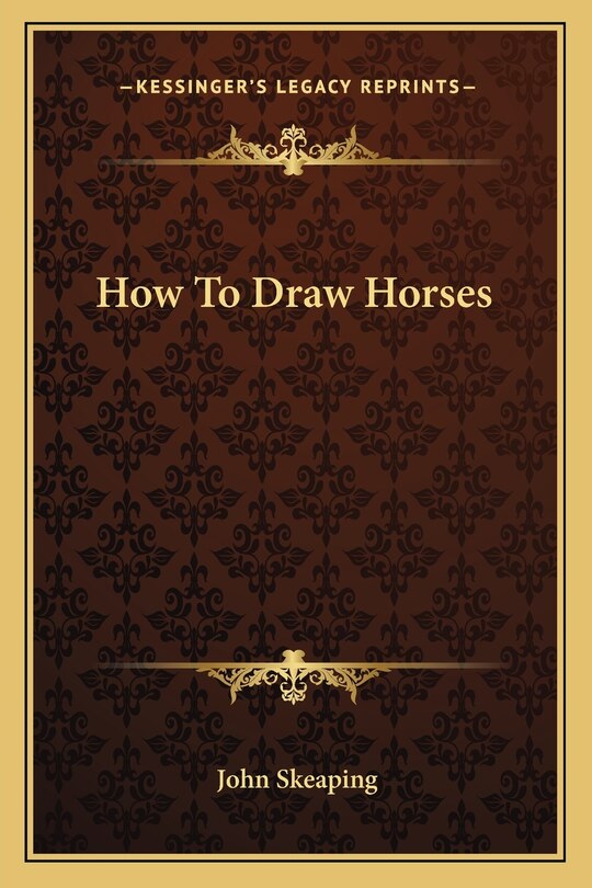 How to Draw Horses