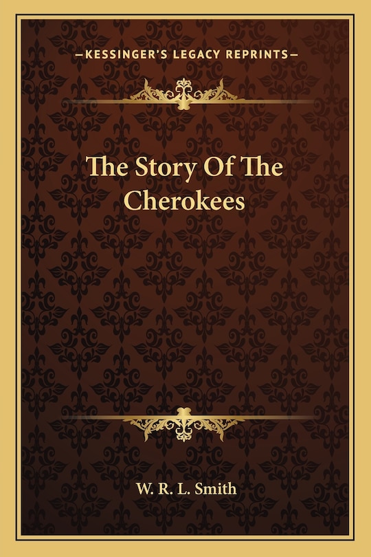 Front cover_The Story Of The Cherokees