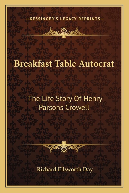 Front cover_Breakfast Table Autocrat