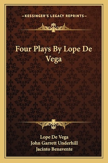 Front cover_Four Plays By Lope De Vega