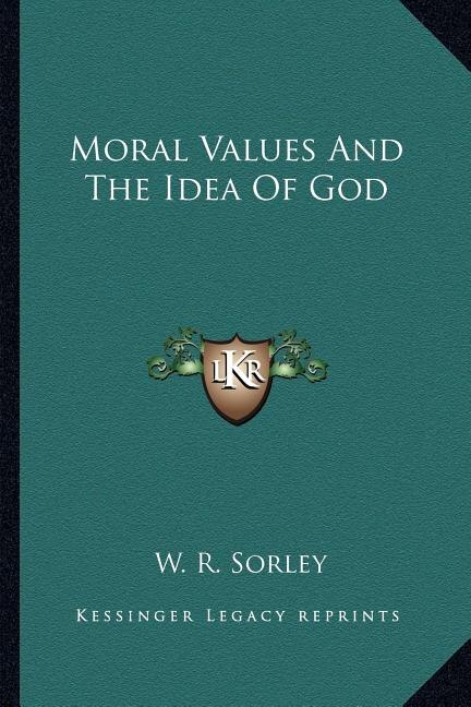 Couverture_Moral Values And The Idea Of God