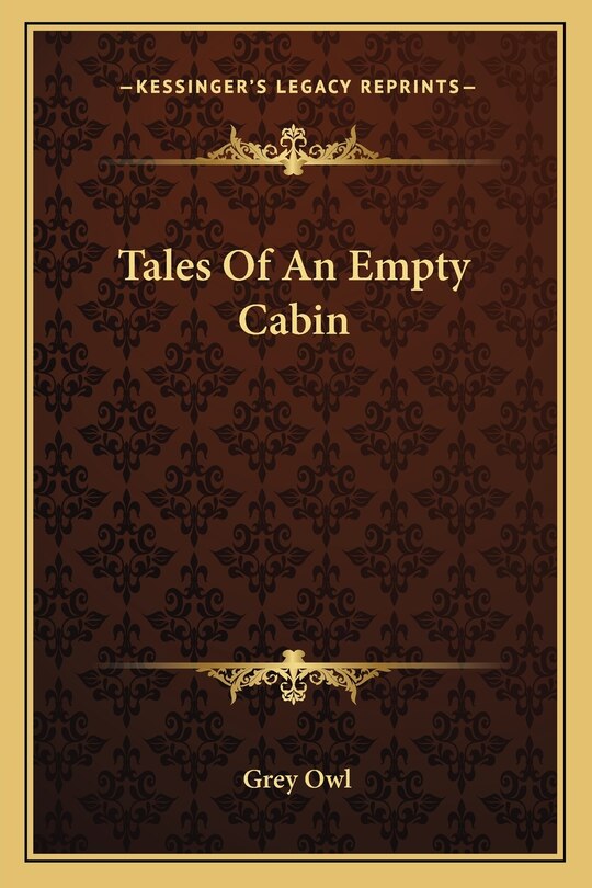 Front cover_Tales of an Empty Cabin
