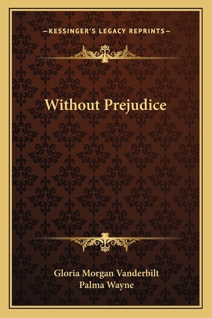 Front cover_Without Prejudice