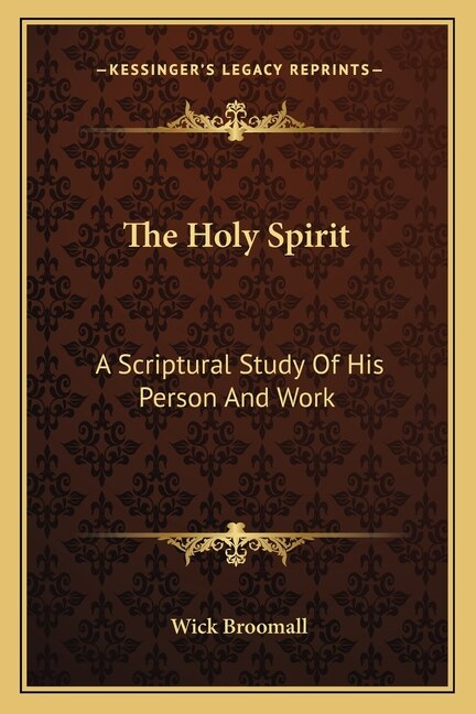 Couverture_The Holy Spirit
