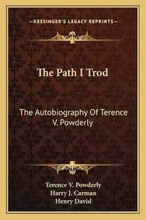 Front cover_The Path I Trod