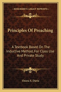 Front cover_Principles Of Preaching