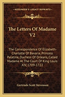 Couverture_The Letters of Madame V2
