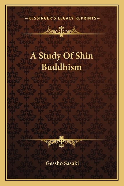 Front cover_A Study Of Shin Buddhism