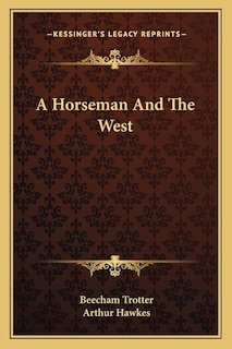 Front cover_A Horseman And The West