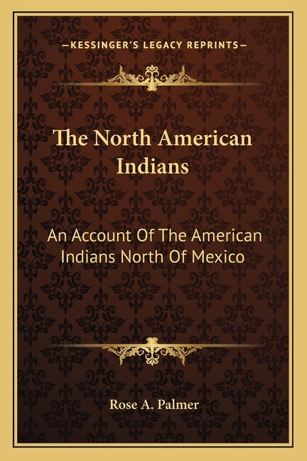 Front cover_The North American Indians