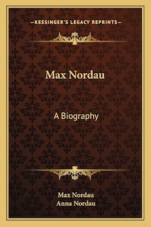 Front cover_Max Nordau