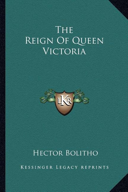 Couverture_The Reign of Queen Victoria