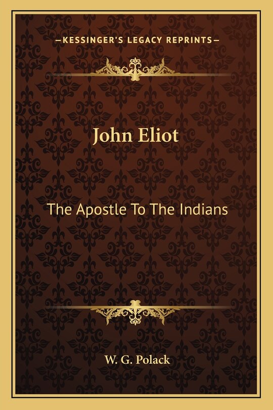 Front cover_John Eliot