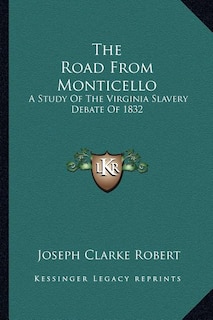 Front cover_The Road from Monticello