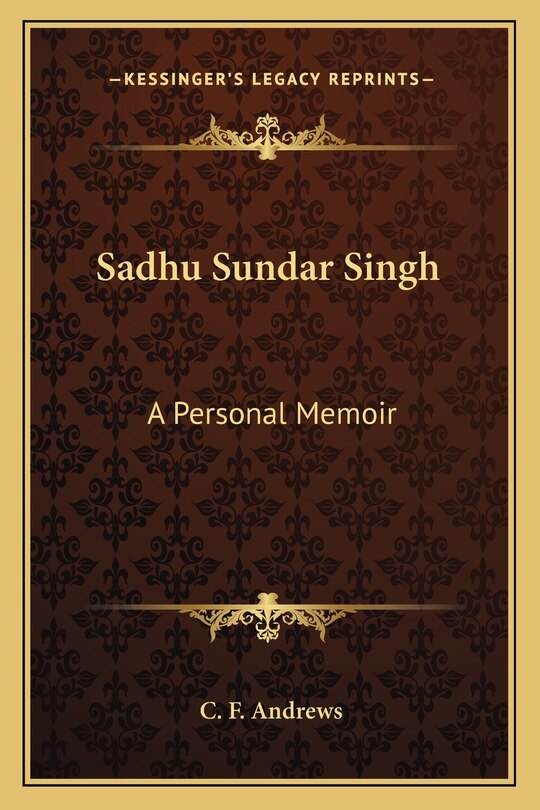 Front cover_Sadhu Sundar Singh