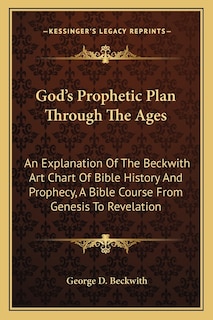 Front cover_God's Prophetic Plan Through The Ages