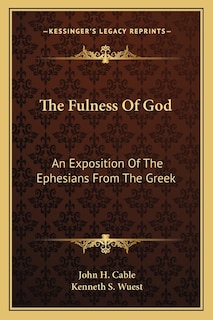 Front cover_The Fulness of God