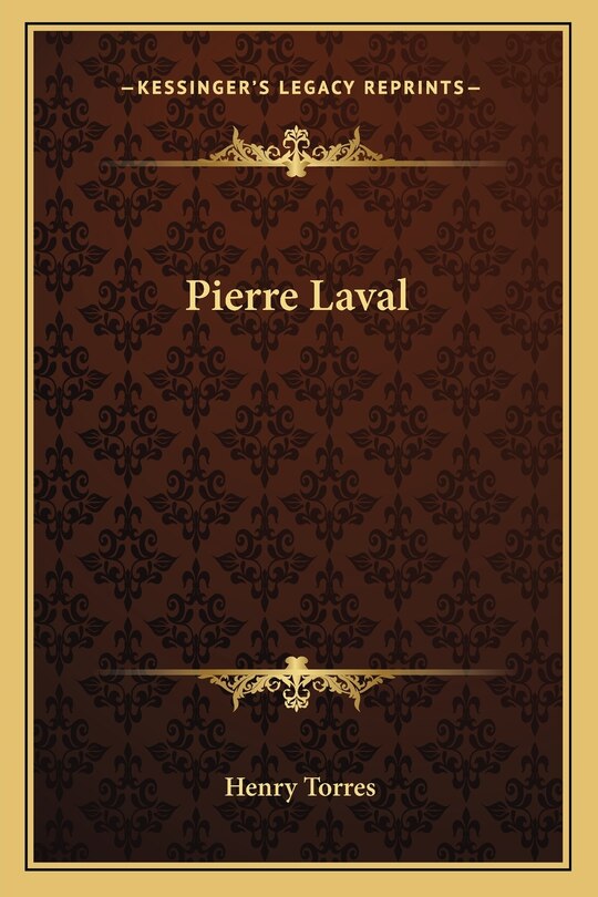 Front cover_Pierre Laval