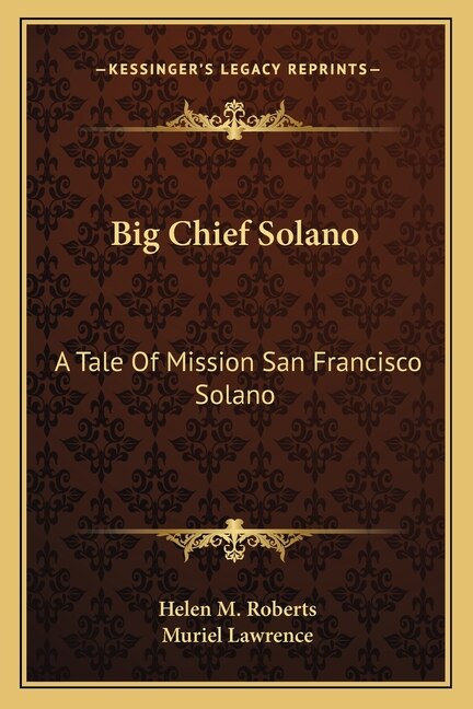 Front cover_Big Chief Solano