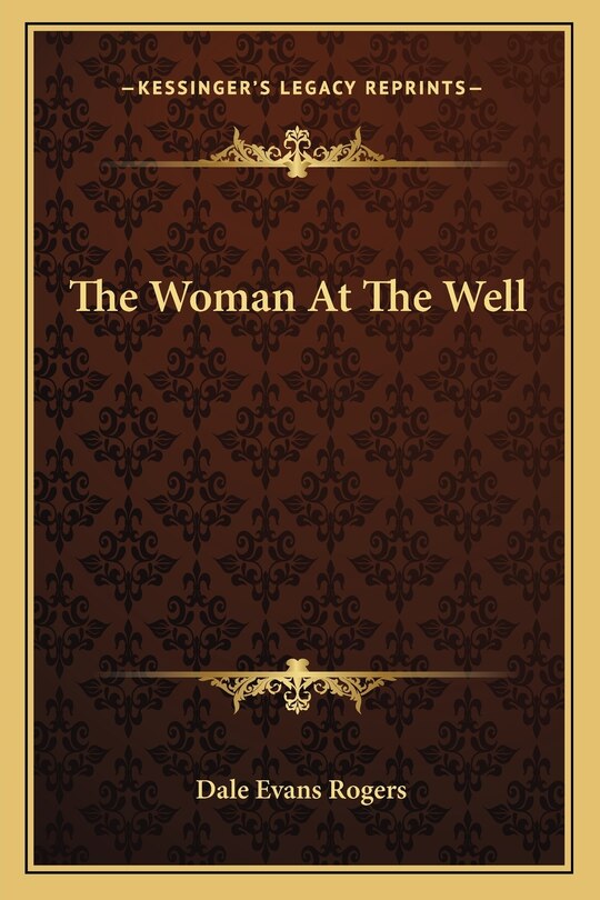 Front cover_The Woman at the Well