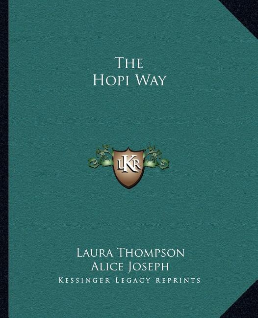 Front cover_The Hopi Way